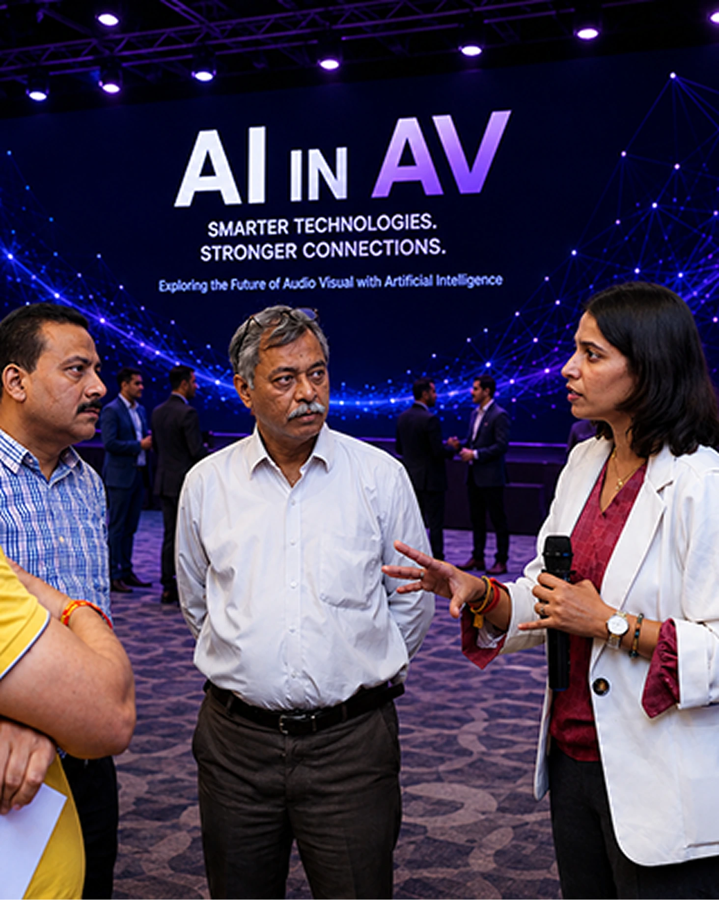 AI in AV Delhi roadshow session