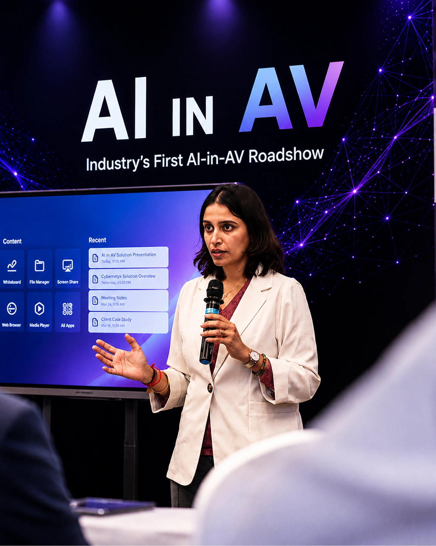 AI in AV Delhi roadshow session